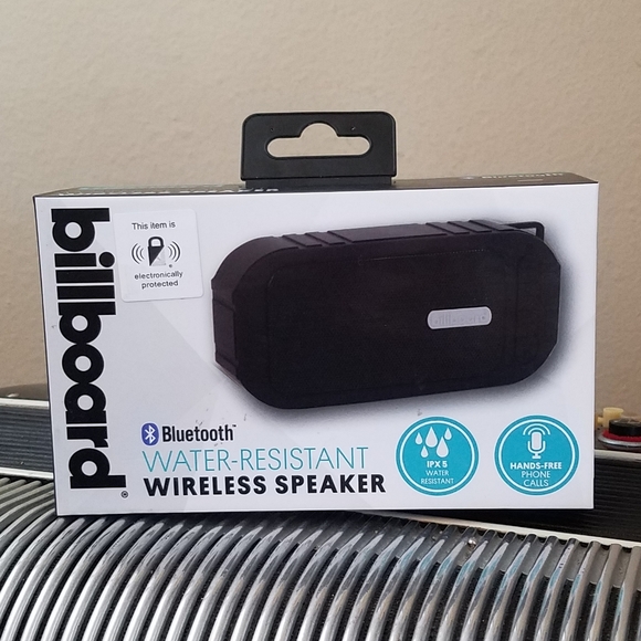 billboard water resistant wireless speaker